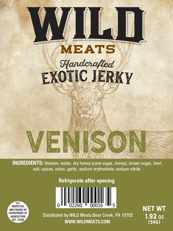 Exotic Jerky - Venison