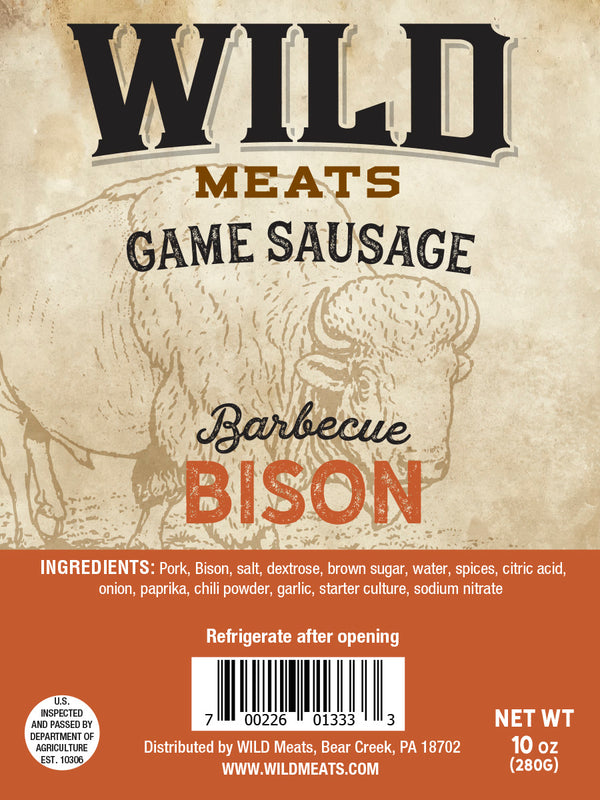 Game Sausage - BBQ Bison