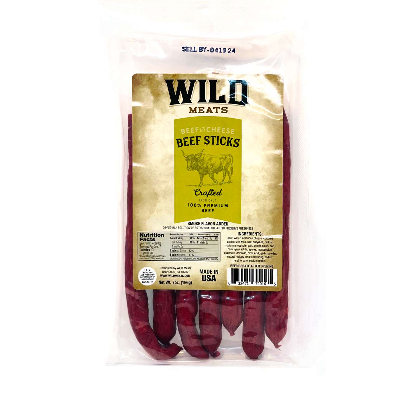 Beef Sticks - Beef & Cheese