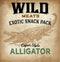 Exotic Snack Pack - Alligator