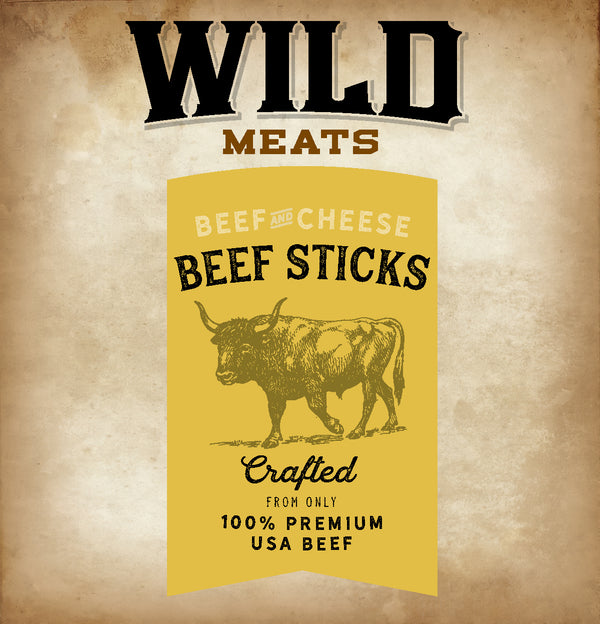 Beef Sticks - Beef & Cheese