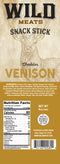 Snack Sticks - Venison w/Cheddar